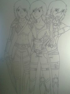 three_female_warriors_by_xeroxwolf-d7egp1s